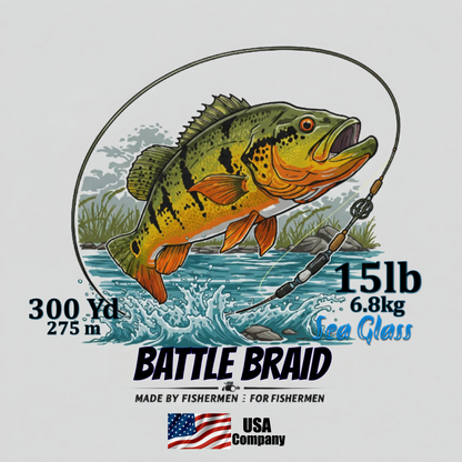 SEA GLASS 300 YARD SPOOL 8x PE