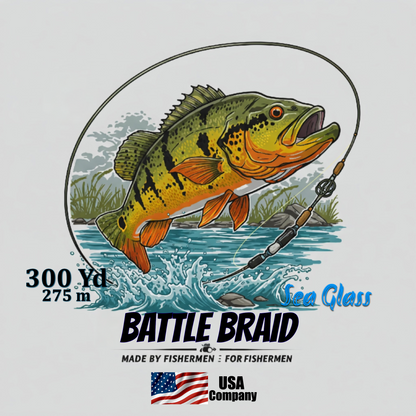 SEA GLASS 300 YARD SPOOL 8x PE