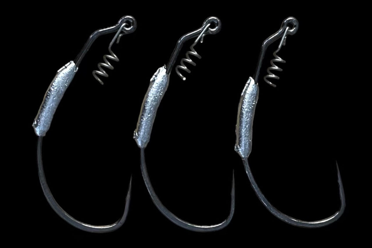 Weedless Weighted Hooks (3 Pack)