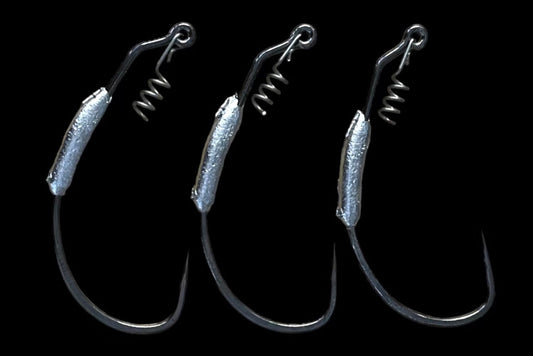 Weedless Weighted Hooks (3 Pack)